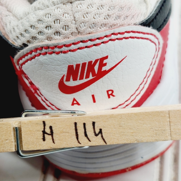 Nike Air Max Logo Strap Lace Up Kids' Athletic Sneakers H114 - Picture 11 of 11